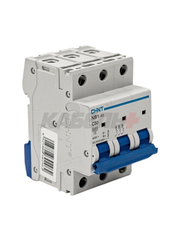 Авт. выкл. NB1-63 3P 50A 6kA х-ка C (DB) (R)
