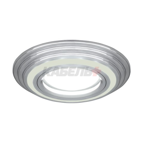 Светильник Gauss Backlight BL138 Кругл. Хром. Gu5.3, 3W, LED 3000K 1/40