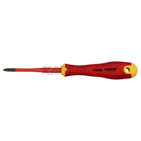 Отвертка диэлектрическая Ergonic  крестовая +/- E-SLIM Z 1X80 41719290