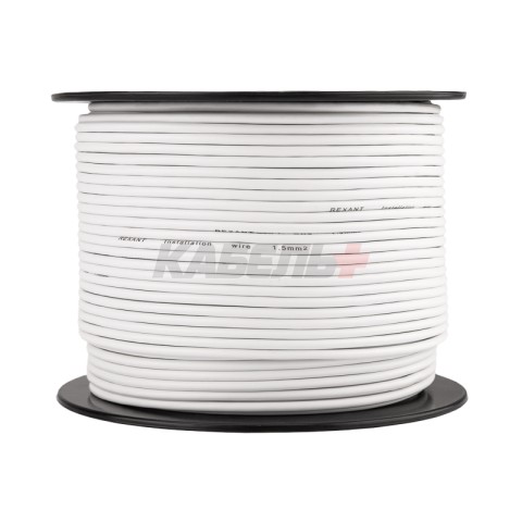 Провод ПГВА 1х1,50мм², белый, бухта 100м REXANT