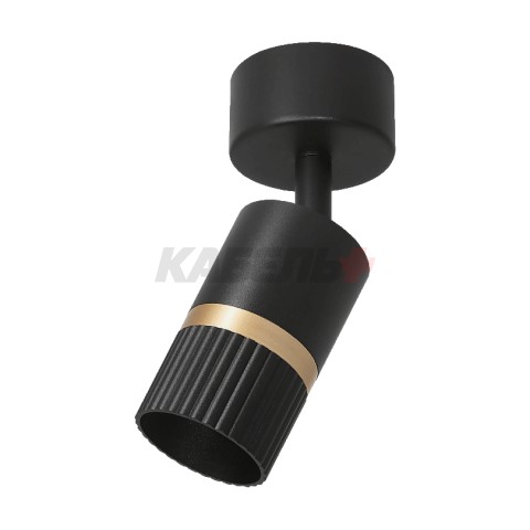 Светильник WOLTA WSL-GU10/19BG под лампу GU10 Черный / золотой DUO