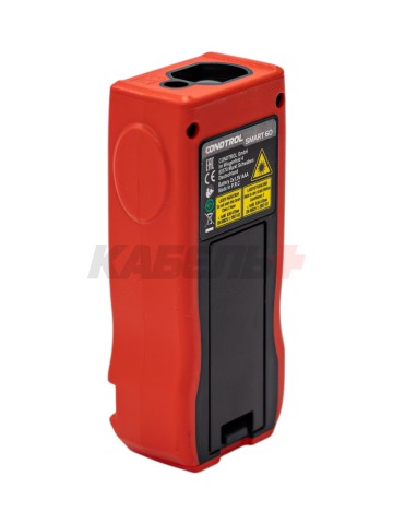 Дальномер лазерный SMART 60 (Красный - 60 м / +- 1,5 мм / 2хААА / Чехол), CONDTROL