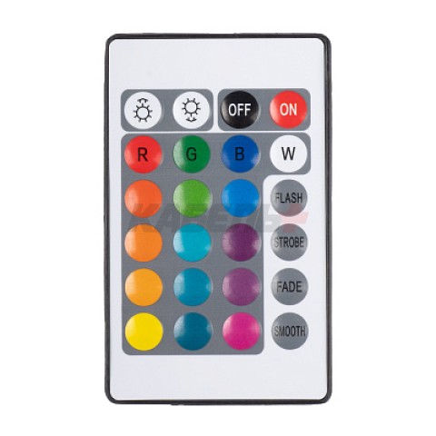 Прожектор светодиодный СДО PFL- 20W RGB-RC BL (New) IP65 Jazzway