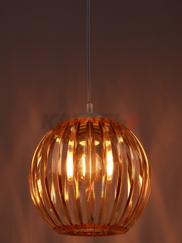 Светильник НСБ 0333/1 "Air" 15 Вт, E27, бронза 240 мм, шнур белый TDM