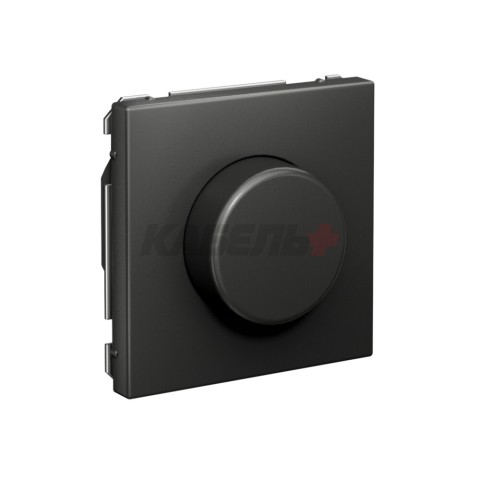 ARTGALLERY СВЕТОРЕГУЛЯТОР (диммер) повор-нажим, LED, RC, 400Вт, механизм, БАЗАЛЬТ