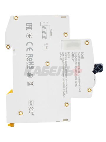 ARMAT Дифавтомат B06S 1P+NP C6 30мА тип A (18мм) IEK