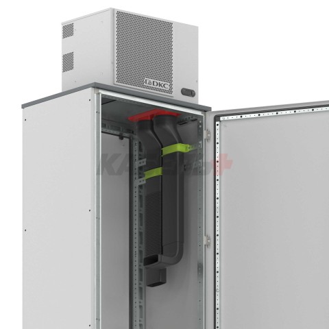 Адаптер воздуховода для потолочного кондиционера 3000-4000 Вт, RAL7035 DKC