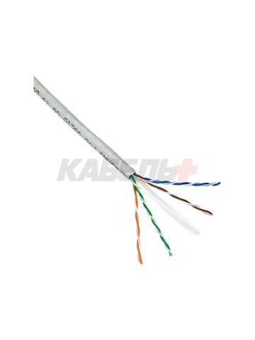 ITK Витая пара U/UTP кат.6 4х2х23AWG PVC серый (305м) РФ/Т