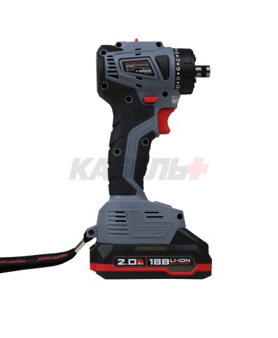 Аккумуляторный бесщеточный шуруповерт со сменными насадками E0250 PROFIPOWER MKBL-18BM (18В, 45Нм, Li-ion-2шт, 2.0Ач, 0,8-10мм, бита, З/У,в кейсе)