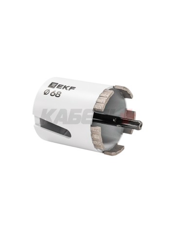 Коронка алмазная Turbo Fast 68 DCH-68TRB Laser M16 EKF Expert