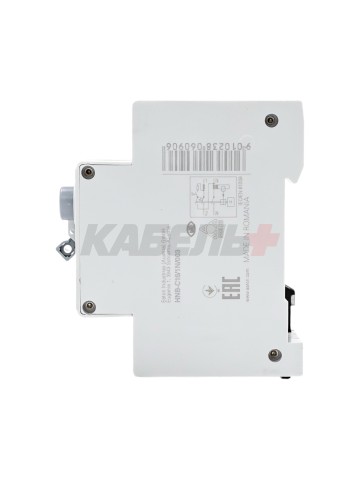 Дифф. авт. выключатель HNB-C16/1N/003, 1P+N, 16A, х-ка C, 6kA, 30mA, тип AC
