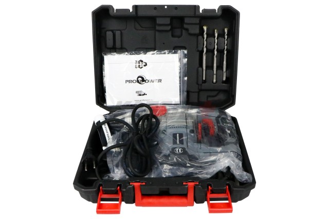 Сетевой перфоратор SDS-Plus E0260 PROFIPOWER PBH26 (вертикальный, 1300Вт, 4,7Дж, 3режима, Ø26мм, 0-1300об/м)