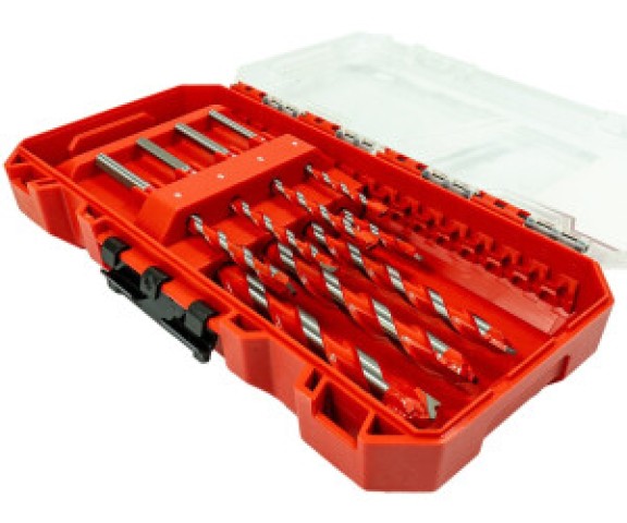 Набор_Сверла ударные 4/5/5/6/6/8/10/12 мм (8 шт) Hammer Dril Bit Gen, 2 (кейсе), MILWAUKEE