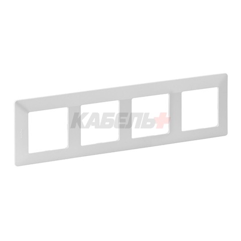 Valena Life - Рамка 4 поста верт/гориз, жемчуг