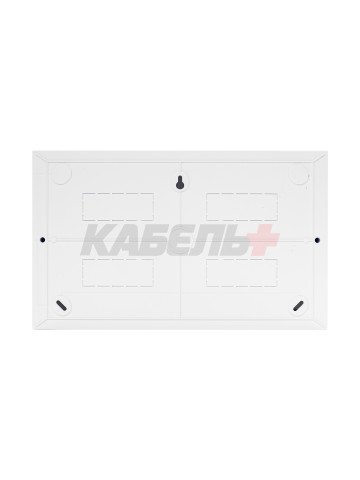 Корпус пластиковый ЩРН-П-18 черн. прозр. дверь IP41 GENERICA
