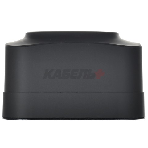 GLORY Розетка 4-местная для открытой установки с заземлением без защитных шторок 16А РС24-3-ХЧм черный матовый IEK