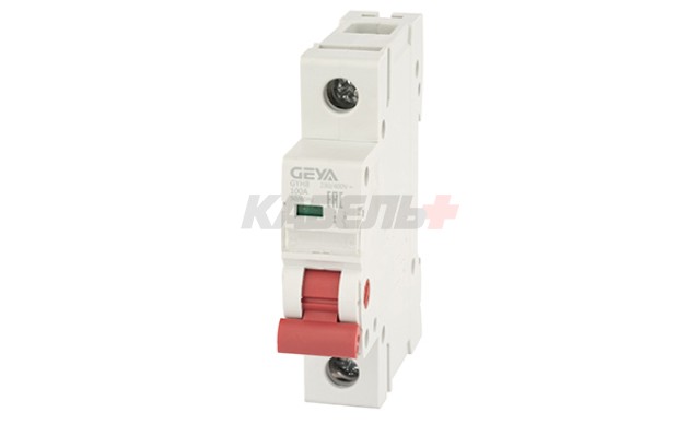 Выключатель нагрузки GYH8-1P-100, 1P, 100A, 12kA, 1M