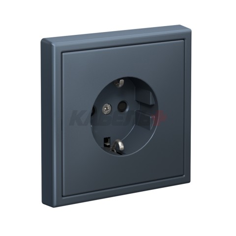 ARTGALLERY РОЗЕТКА с заземлением со шторками, 16А, механизм, быстрозажим. клем., ГРИФЕЛЬ