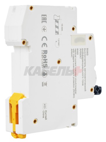 ARMAT Дифавтомат B06S 1P+NP C13 30мА тип A (18мм) IEK