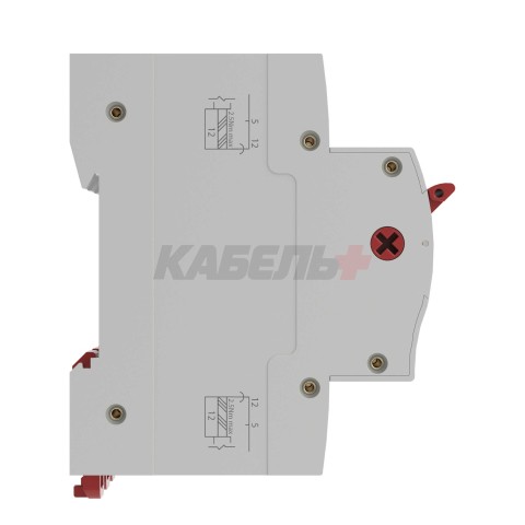Выключатель нагрузки модульный YON max типа MSD, 3 полюса, 100А DKC