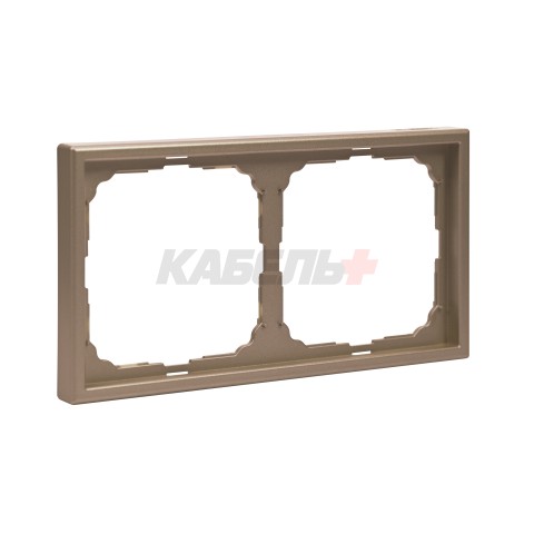 ARTGALLERY 2-постовая РАМКА, универсальная, ШАМПАНЬ