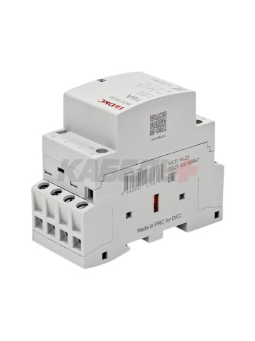 Контактор модульный YON max типа MCE, 4P, 16A, 240В, 2НО+2НЗ DKC