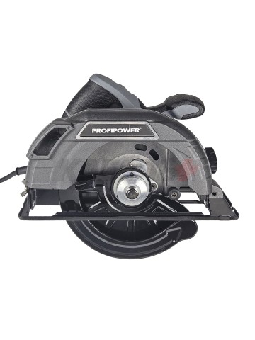 Пила циркулярная E0266 PROFIPOWER ДП-185B (1200Вт, 5500об/мин, диск 185х20мм, пропил 42/60мм, 45°)