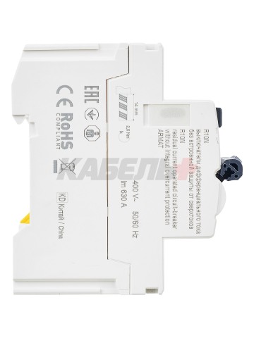 ARMAT Выключатель дифференциального тока R10N 4P 63А 300мА тип AC IEK