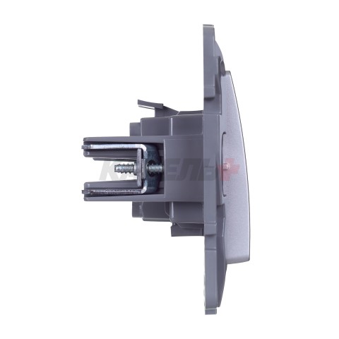 Etika - Переключатель промежуточный (алюминий)