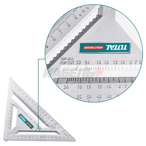 Угольник кровельный 180 мм TOTAL TMT61212