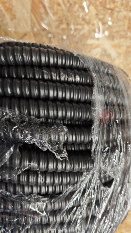 15мм Рукав мет.т.Р3-Ц-ПВХнг с протяжкой (50м) (РБ). УЦЕНКА