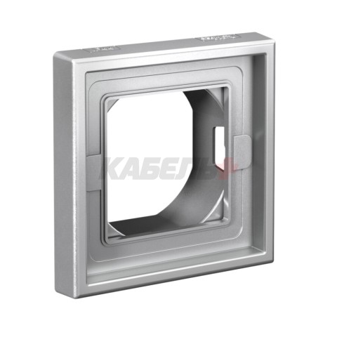 ARTGALLERY 1-постовая РАМКА IP44, АЛЮМИНИЙ