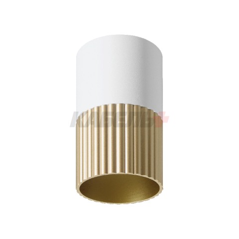Светильник WOLTA WSL-GU10/18WG под лампу GU10 Белый / золотой NIMB