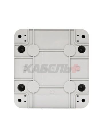 TEKFOR Корпус пластиковый КМПн-6 IP65 черная прозрачная дверь IEK