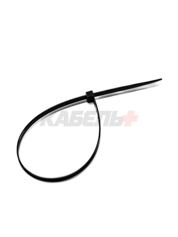 Нейлоновый Хомут 4,5х300 черный, упаковка 100 шт.