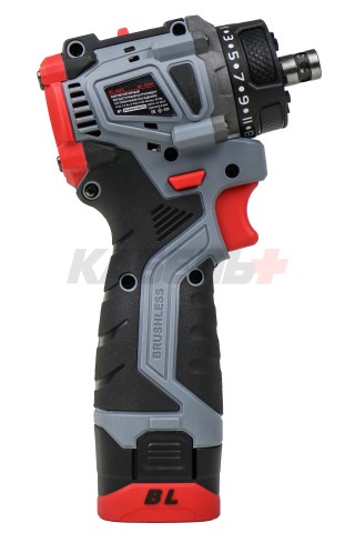 Аккумуляторный бесщеточный шуруповерт E0249 Комби PROFIPOWER BL-161C (16В, 40Нм, Li-ion 2шт, 2.0Ач, 2 скорости, 0.8-10мм, З/У, в кейсе)