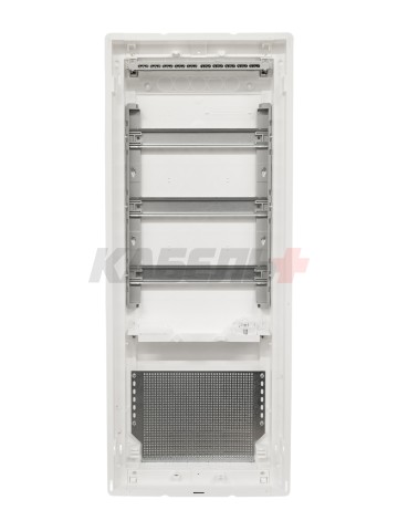 U60ES 5/3, Щит встраиваемый комбинированный 5/3 с металл. дверцей, IP30