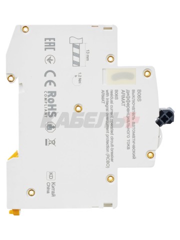 ARMAT Дифавтомат B06S 1P+NP B6 30мА тип AC (18мм) IEK