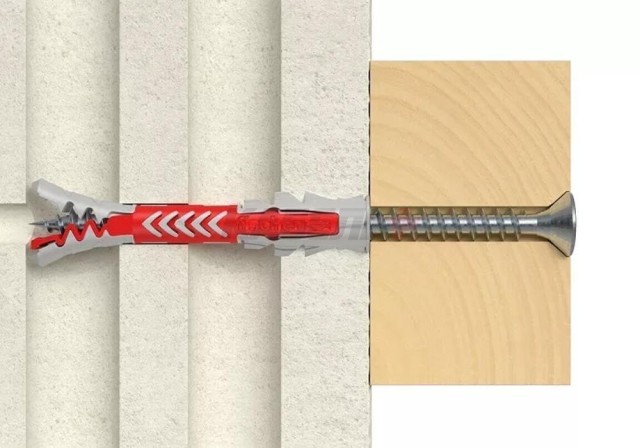 Дюбель распорный Fischer DUOPOWER 6x30 DIY (упак.100шт) (535453)