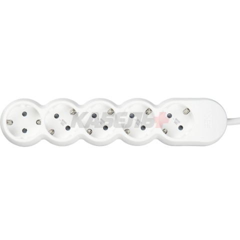 Удлинитель У05 5 мест с заземлением 3м 3х1,5мм2 16А/250В UNO IEK