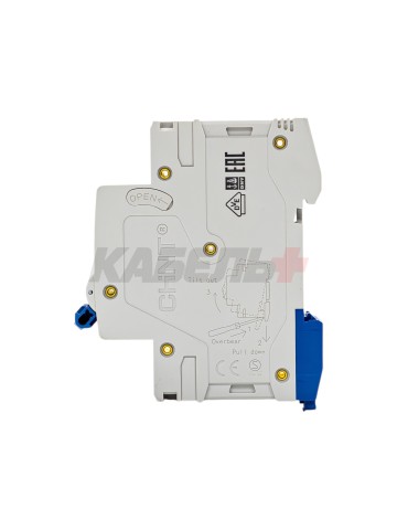 Автоматический выключатель NB1-63 1P 63A 6kA х-ка C (DB) (R)