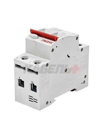 Дифавтомат YON max типа MDR, 1P+N, 30mA, 25A, хар-ка C, 6kA, тип А DKC