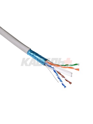 ITK Витая пара F/UTP кат.6 4х2х23AWG LSZH нг(А)-HF серый (305м) РФ/Т