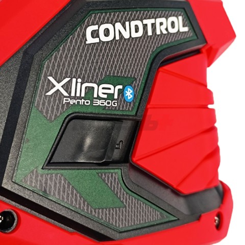 Нивелир лазерный Xliner Pento 360G (Зеленый / 40/80 м / 3 луча /+- 0.2 мм/м / Сумка), CONDTROL