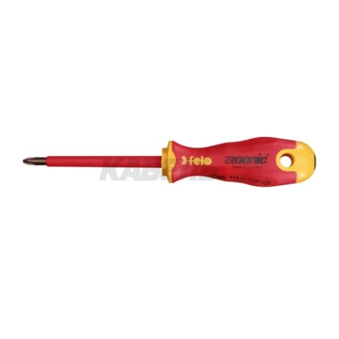 Отвертка диэлектрическая Ergonic  крестовая PH 2X100 41420390