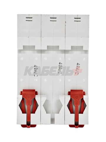 Автоматический выключатель YON max типа MD63N, 6кА, 3 полюса, хар-ка C, 40А DKC