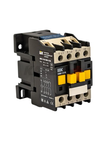 Контактор КМИ-11210 12А 400В/АС3 1NO IEK