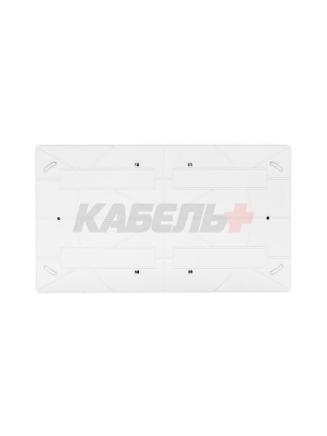 Щиток 18 мод настенный FRAME, белый с белой дверцей, с 2 шинами PEN на 8 и 10 отв. DKC