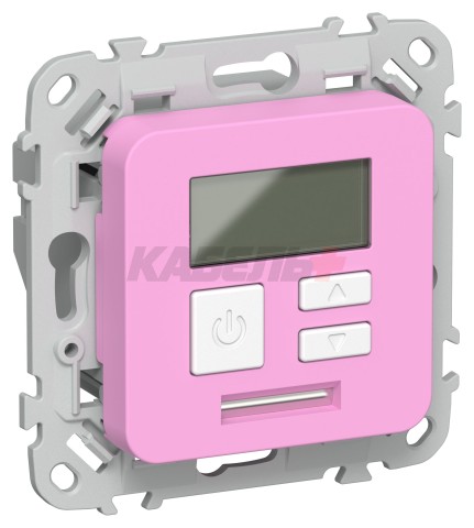 FLITE Термостат электронный с дисплеем 16А Т-ФлПр пурпурный IEK