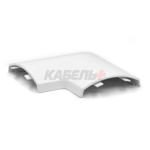 Угол плоский для напольного канала 75х17 мм APSP W, цвет белый DKC